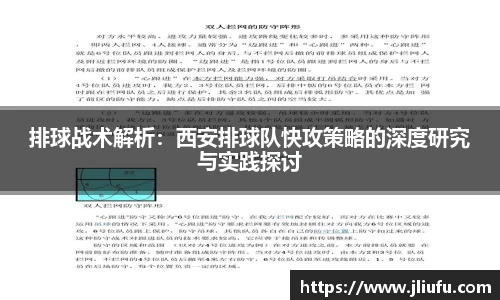 排球战术解析:西安排球队快攻策略的深度研究与实践探讨